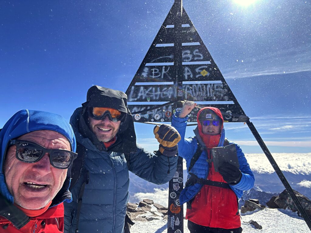 Summit of Mt Toubkal