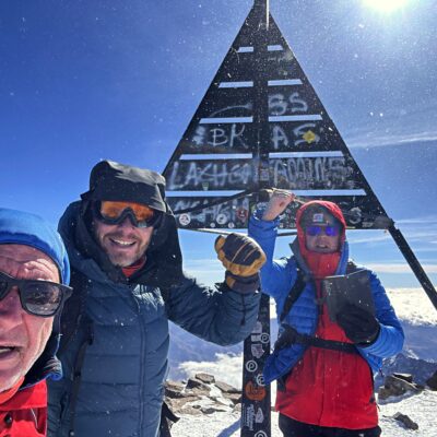 Summit of Mt Toubkal